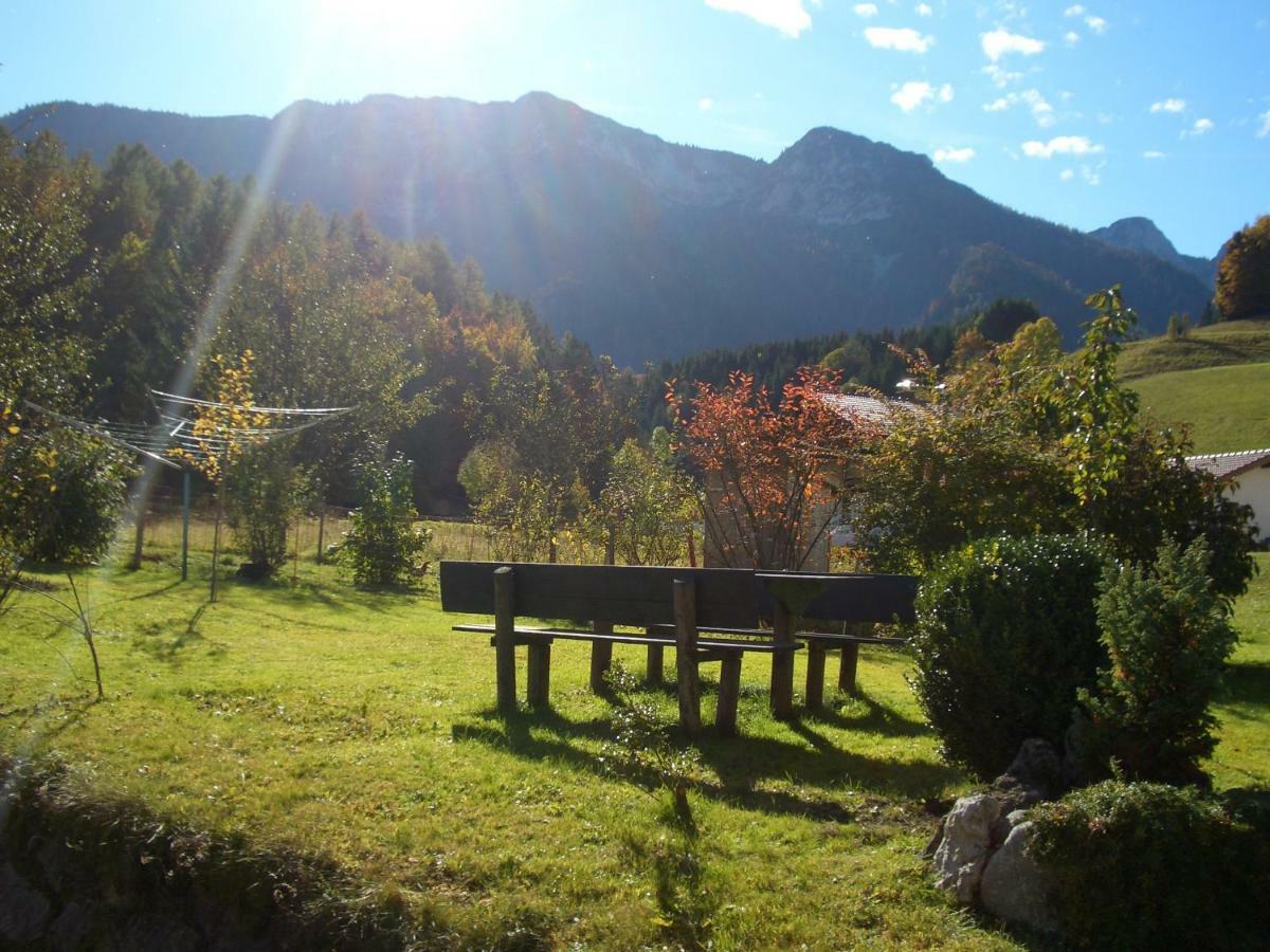 Haus Bergschmied Lägenhet Inzell Exteriör bild